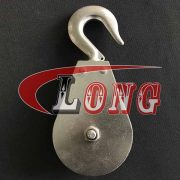 Swivel Hook Flat Double Sheave Block-China LG™