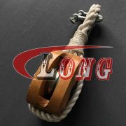 nylon-rope-wood-block-single-sheave-china