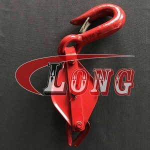 Red Pulley Double Wheel With Loose Hook-China LG™