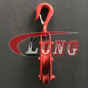 Red Pulley Single Wheel With Loose Hook-China LG™