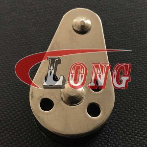 Pulley Block With Removable Pin and Toggle Stainless Steel